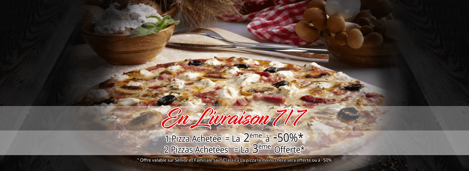 Commander pizzas creme fraiche à 94450 Limeil-Brevannes